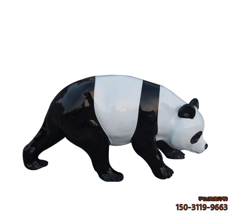 玻璃鋼熊貓_游樂(lè)場(chǎng)動(dòng)物熊貓