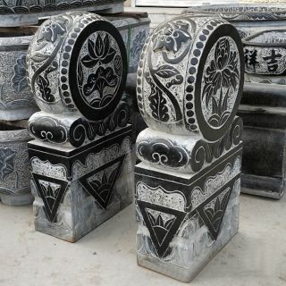 八好看的青石門(mén)墩_漢白玉抱鼓石圖片大全