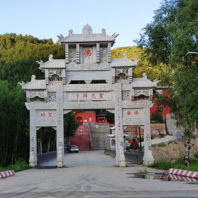 農(nóng)村門(mén)樓牌坊雕刻圖片大全