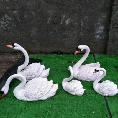 石雕公園噴水天鵝有什么寓意？