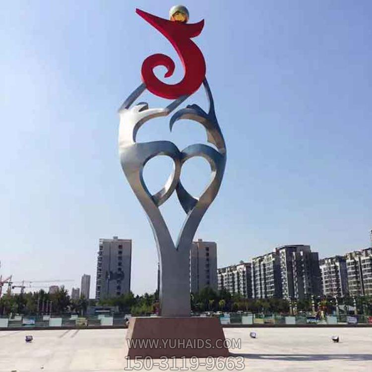 廣場(chǎng)戶(hù)外不銹鋼創(chuàng)意景觀雕塑擺件