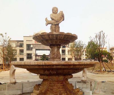 小區(qū)景觀(guān)歐式花崗巖噴泉石雕