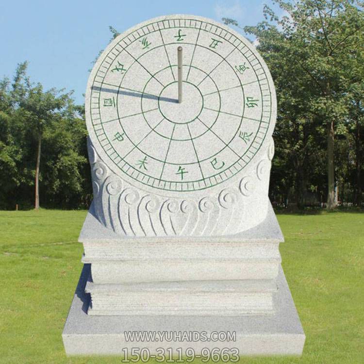 大型校園古代計(jì)時器日晷雕塑