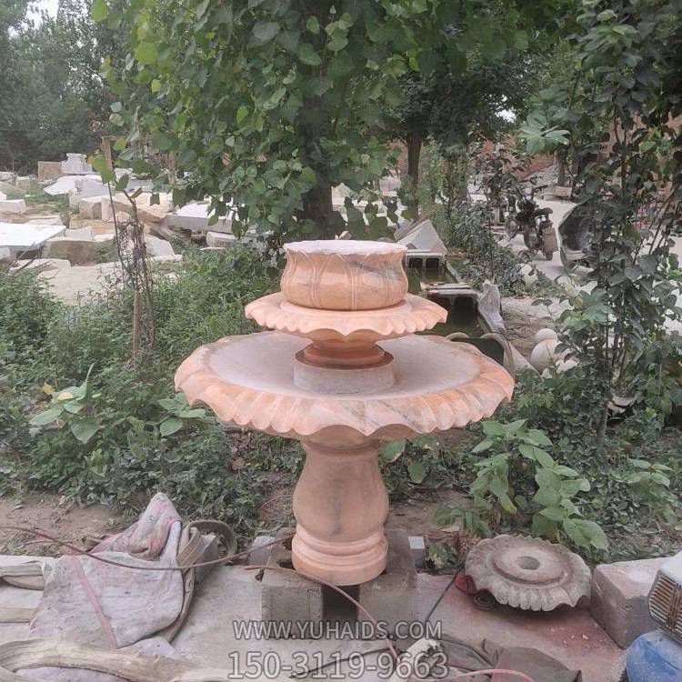 大理石石雕戶(hù)外園林景觀(guān)噴泉雕塑