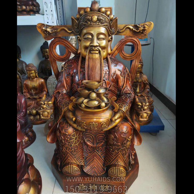 家用鍛造純銅財(cái)神爺?shù)袼?>
                                <h2>家用鍛造純銅財(cái)神爺?shù)袼?參數(shù)說(shuō)明</h2>
                                                                        <table>
                                      <tr>
                                        <th>產(chǎn)品標(biāo)題</th>
                                        <td>家用鍛造純銅財(cái)神爺?shù)袼?/td>
                                      </tr>
                                      <tr>
                                        <th>發(fā)布時(shí)間</th>
                                        <td>2023-06-07 15:34</td>
                                      </tr>
                                      <tr>
                                        <th>價(jià)格</th>
                                        <td><span>電話咨詢</td>
                                      </tr>
                                                                          </table>
                                <h2>家用鍛造純銅財(cái)神爺?shù)袼?詳細(xì)說(shuō)明</h2>
                                <p>玉海雕塑是一家綜合性的雕塑公司，擁有多款家用鍛造純銅財(cái)神爺?shù)袼苣Ｐ?，可加工定制多種家用鍛造純銅財(cái)神爺?shù)袼?，支持材質(zhì)、樣式、風(fēng)格、尺寸大小等方面的調(diào)整修改定制。我們所加工制作的家用鍛造純銅財(cái)神爺?shù)袼苜|(zhì)優(yōu)價(jià)廉，遍布全國(guó)多個(gè)省市地區(qū)，想要了解更多案例圖片，請(qǐng)電話或微信咨詢。材質(zhì)、大小、樣式等都可以按需定制，還可根據(jù)您提供給的家用鍛造純銅財(cái)神爺?shù)袼軜訄D進(jìn)行制作！如有相關(guān)需求，歡迎致電（微信同號(hào)）：<span>150-3119-9663</span></p>
                                                                <div   class=