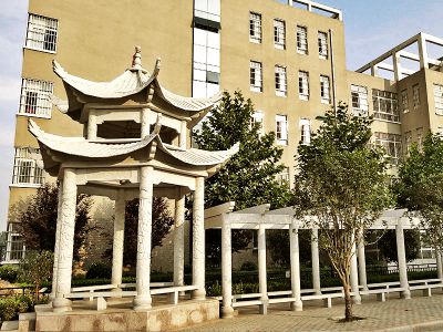 學(xué)?；▓@裝飾漢白玉仿古建涼亭花架雕塑