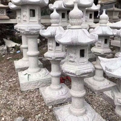 花崗巖石雕燈，中國傳統(tǒng)古建照明燈籠