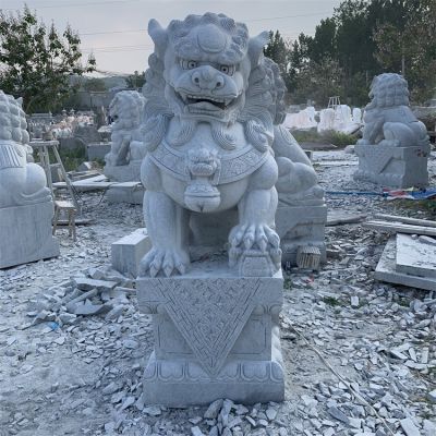 北方石獅子，傳統(tǒng)獅子大理石石雕