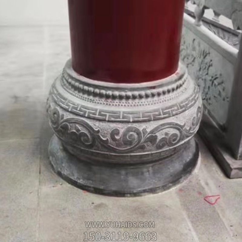 青石柱基石柱礎(chǔ)石鼓石門(mén)墩裝飾擺件雕塑