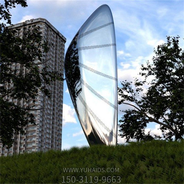 廣場(chǎng)戶(hù)外景觀不銹鋼擺件雕塑