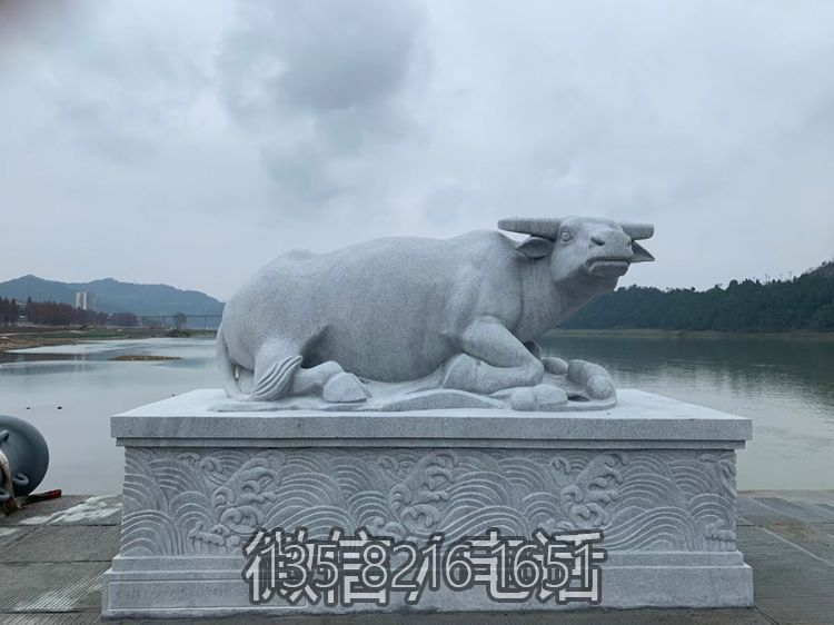 鎮(zhèn)水水?；◢弾r石雕動物雕塑