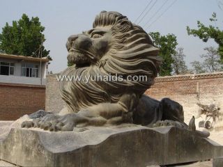 門(mén)口放石獅子的講究和寓意-石獅子圖片有氣勢(shì)才鎮(zhèn)宅